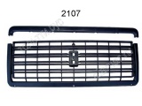 Решетка радиатора завод черная 2107-84011014-01 в комплекте с молдингом чер 2107-8402104 